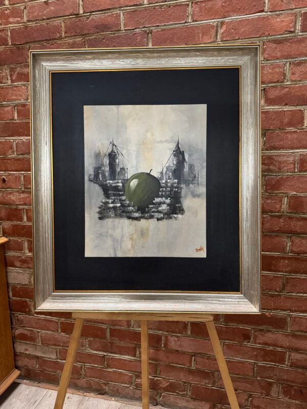 Ant drobės tapytas paveikslas