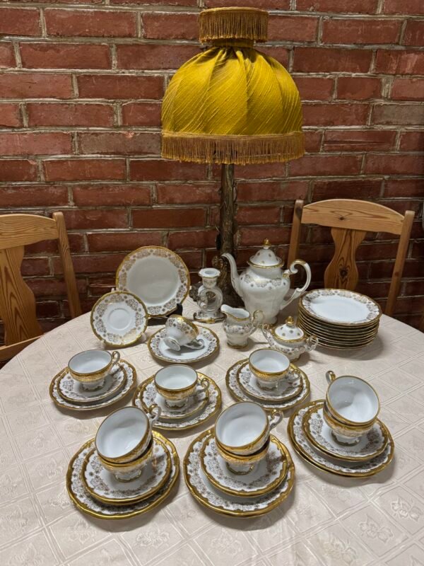 Vintažinis porceliano komplektas gamintojas VDR 1960 m