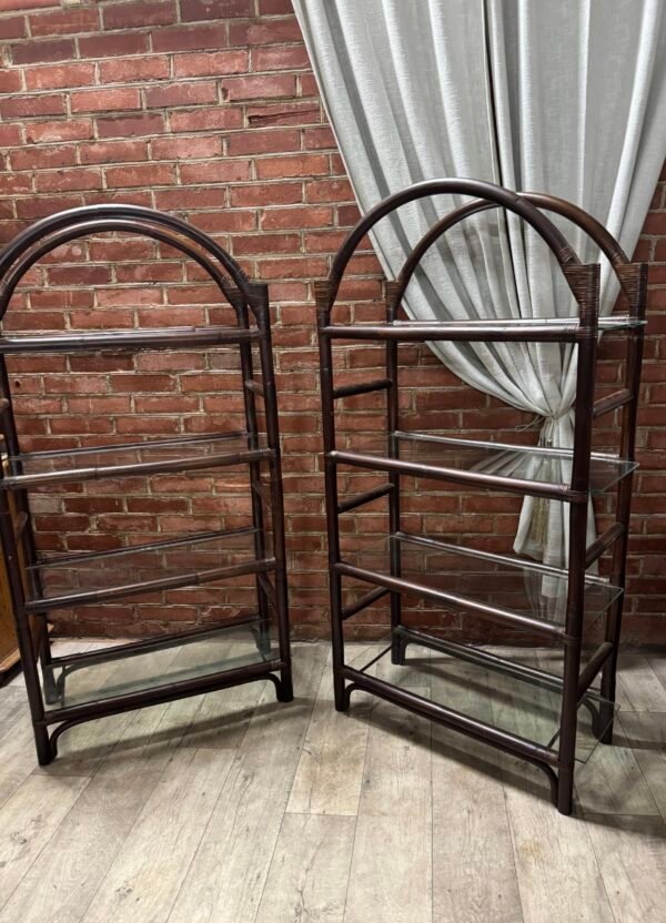 Bambukinės lentynos