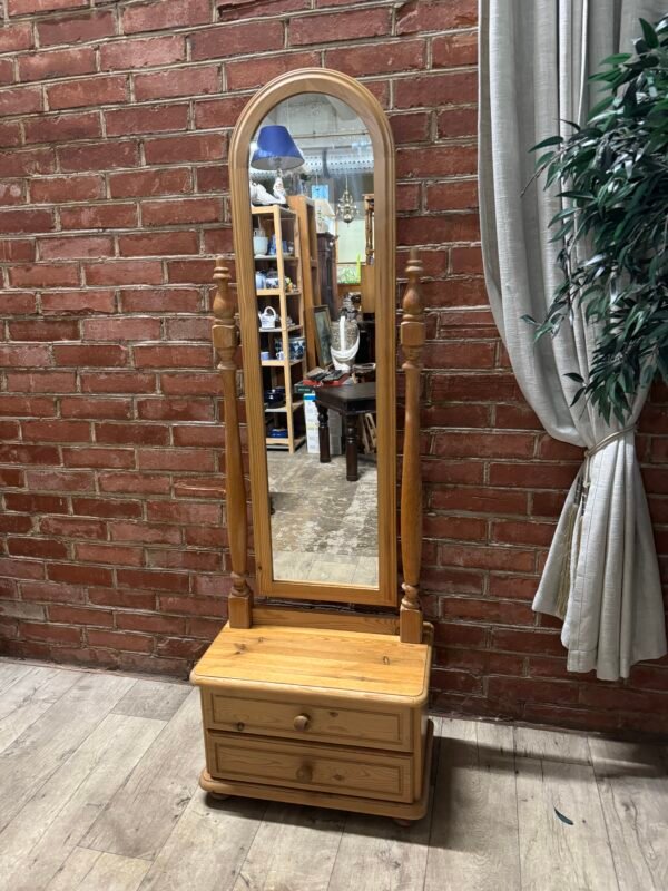 Veidrodis su komodėle