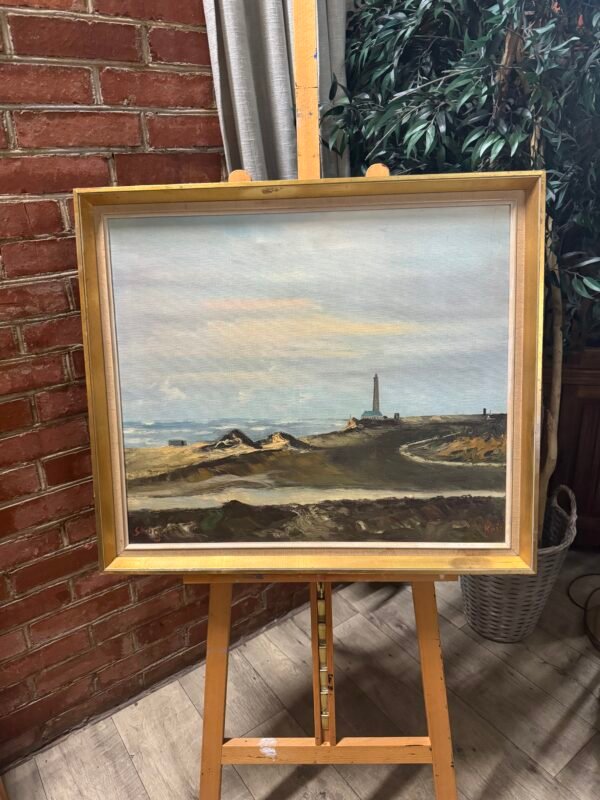 Ant drobės tapytas paveikslas