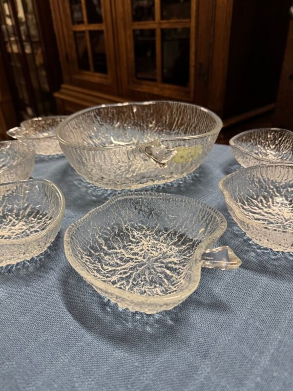 Stalo serviravimo stikliniai indai Obuoliai